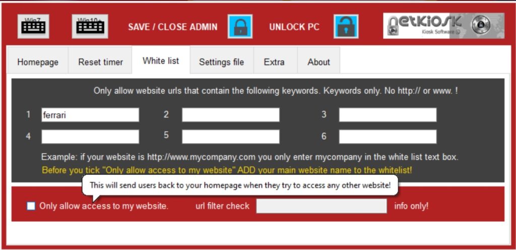 Netkiosk Khroma - Chrome kiosk mode made simple